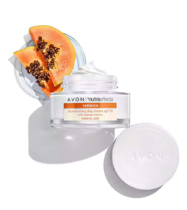 کرم روز آبرسان درخشان کننده نوترا افکت SPF20 آون(Avon Nutra Effects)