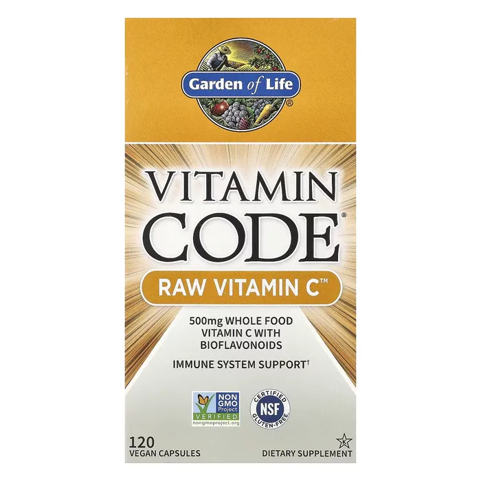 ویتامین سی ویتامین کد گاردن آف لایف Vitamin Code®, RAW Vitamin C