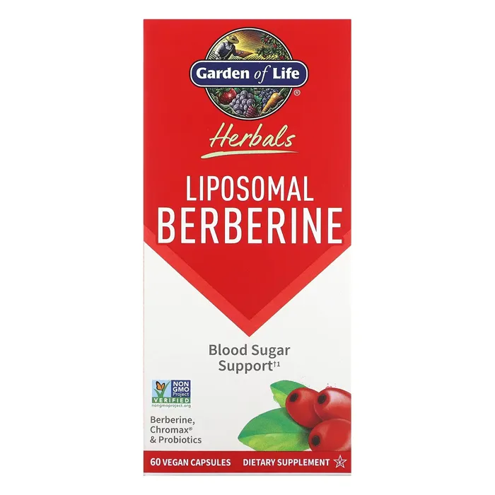 مکمل Herbals, Liposomal Berberine از برند Garden of Life