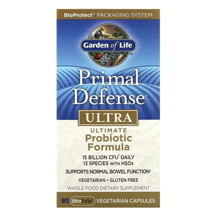 مکمل پروبیوتیک‌ گاردن آف لایف Primal Defense, Ultra, Ultimate Probiotic FormulaGarden of Life
