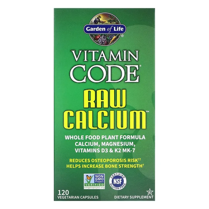 مکمل Vitamin Code, RAW Calcium از برند Garden of Life