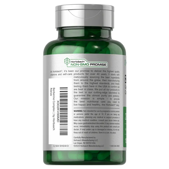 مکمل Berberine Plus Ceylon Cinnamon 2000mg از برند Horbaach
