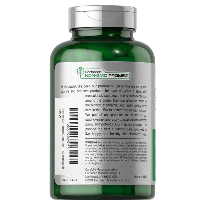 قرص سینامون هورباچ Cinnamon 6000mg Horbaach