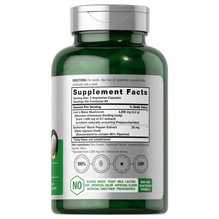کپسول لاینزمین (Lion's Mane) هورباچ Lion's Mane 4200mg Horbaach