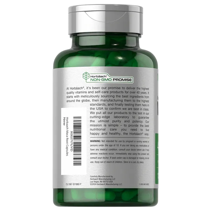 مکمل Maca Root 4800mg از برند Horbaach