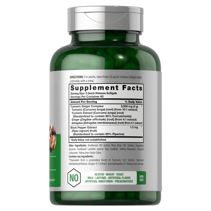 کمپلکس کورکومین زردچوبه هورباچ Turmeric Complex 3000mg Horbaach