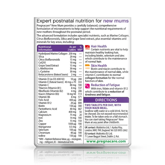 قرص پرگناکر نیو مام ویتابیوتیکس Pregnacare New MumVitabiotics،