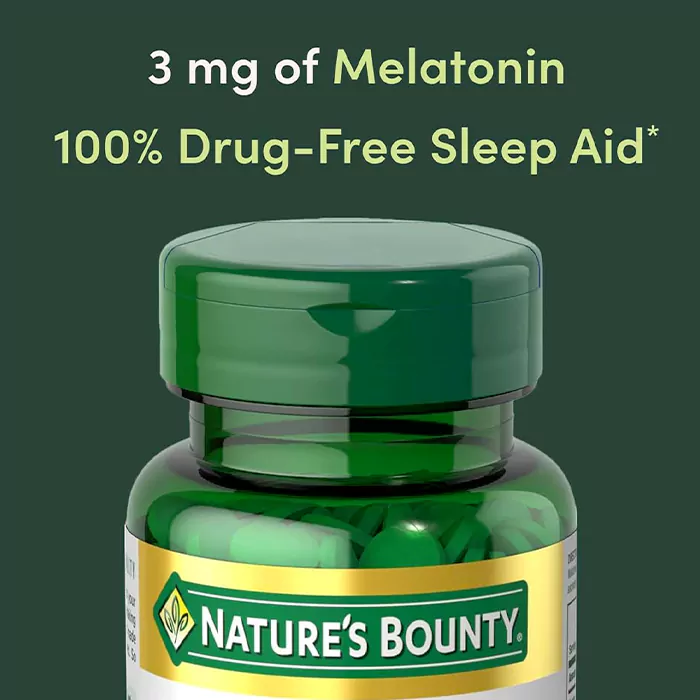 قرص ملاتونین نیچرزبونتی اصل Nature's Bounty