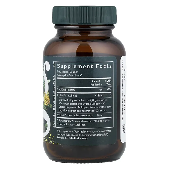 قرص پروبیوتیک گایا هربز Microbiome Cleanse Gaia Herbs