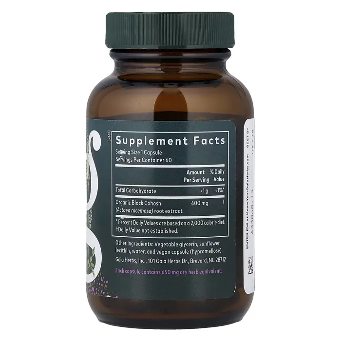 قرص ریشه کوهوش گایا هربز Women, Black Cohosh Gaia Herbs