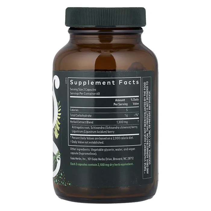 ل عصاره ریشه گون گایا هربز Astragalus Supreme Gaia Herbs
