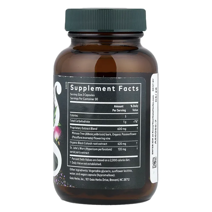 مکمل Women, Menopause Support, Nighttime از برند Gaia Herbs