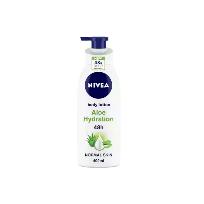 لوسیون بدن آبرسان آلوئه ورای نیوا Nivea Aloe Hydration