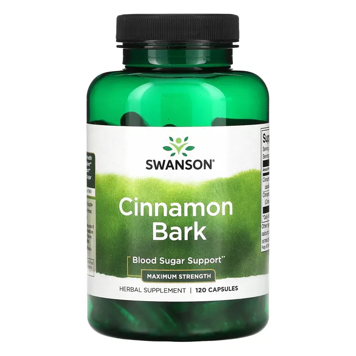 قرص گیاهی دارچین سوانسون Swanson Cinnamon Bark