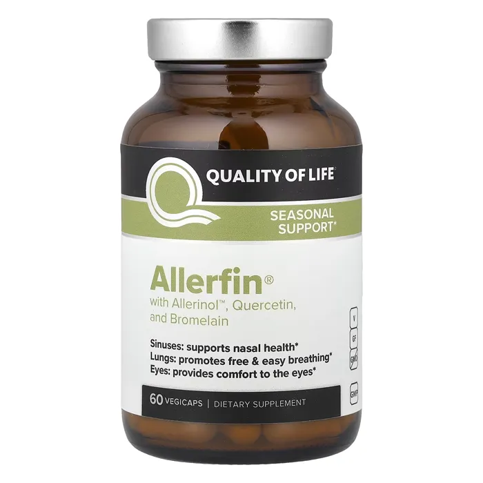 کپسول های گیاهی تقویت سیستم ایمنی بدن آلرفین Allerfin کوالیتی آف لایف
