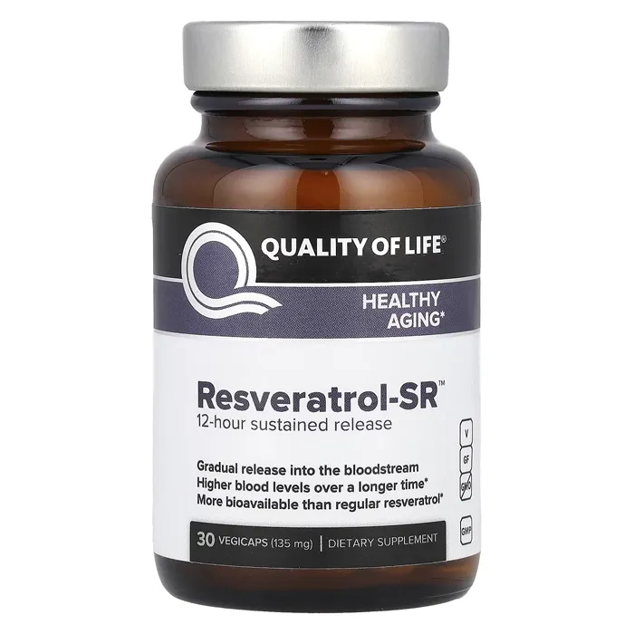 مکمل Resveratrol-SR از برند Quality of Life
