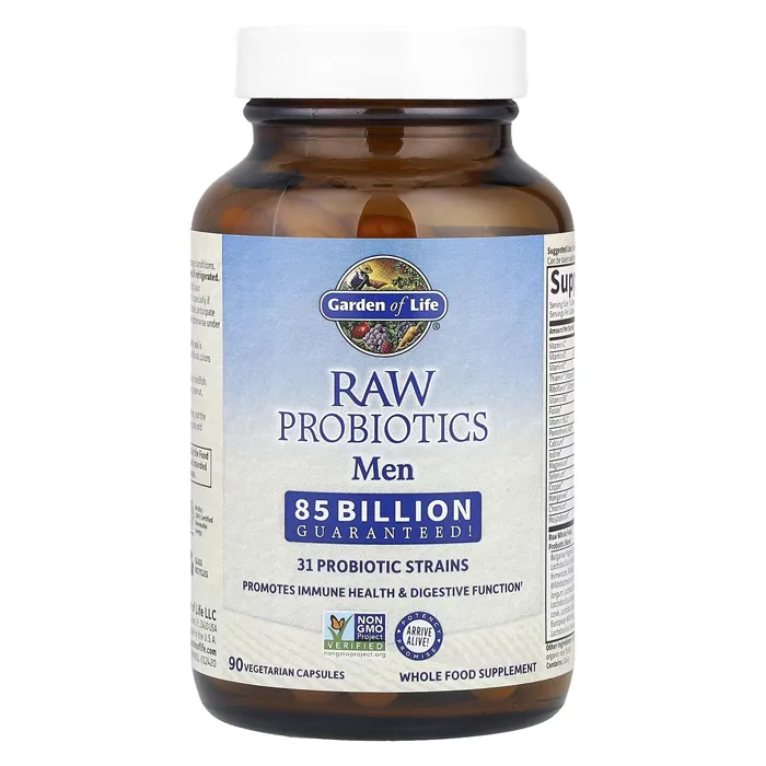 مکمل RAW Probiotics, Men از برند Garden of Life