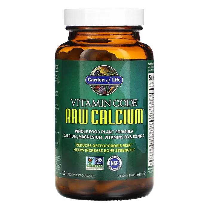 مکمل Vitamin Code, RAW Calcium از برند Garden of Life