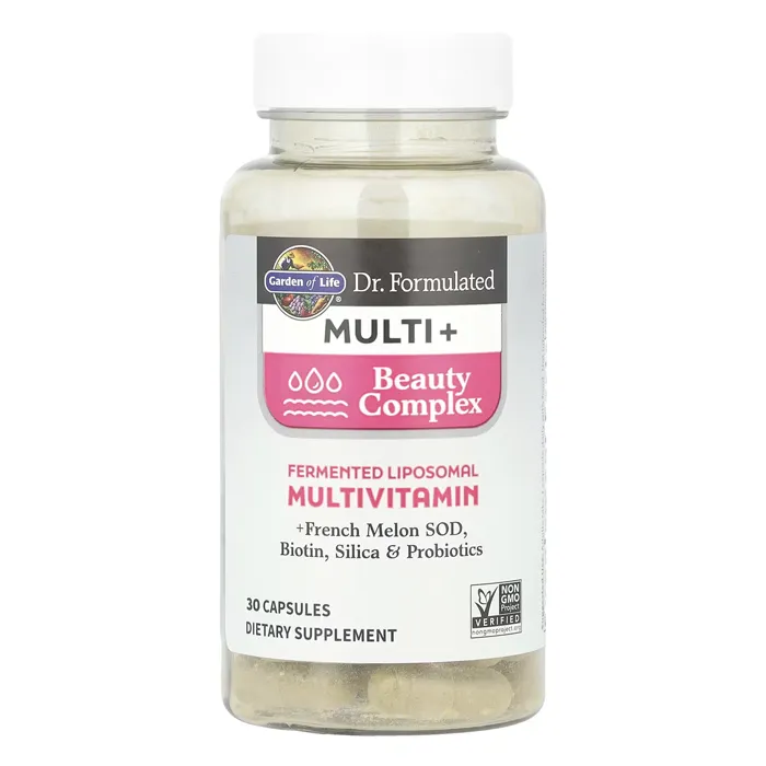 مکمل مولتی بیوتی کمپلکس دکتر فرموله شده گاردن آف لایف Dr. Formulated Multi+ Beauty Complex  Garden of Life
