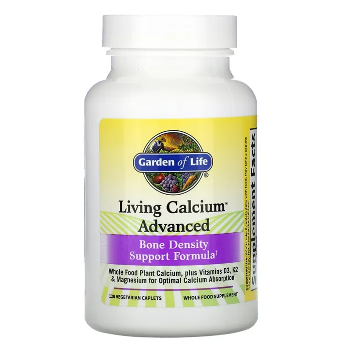 مکمل Living Calcium Advanced از برند Garden of Life
