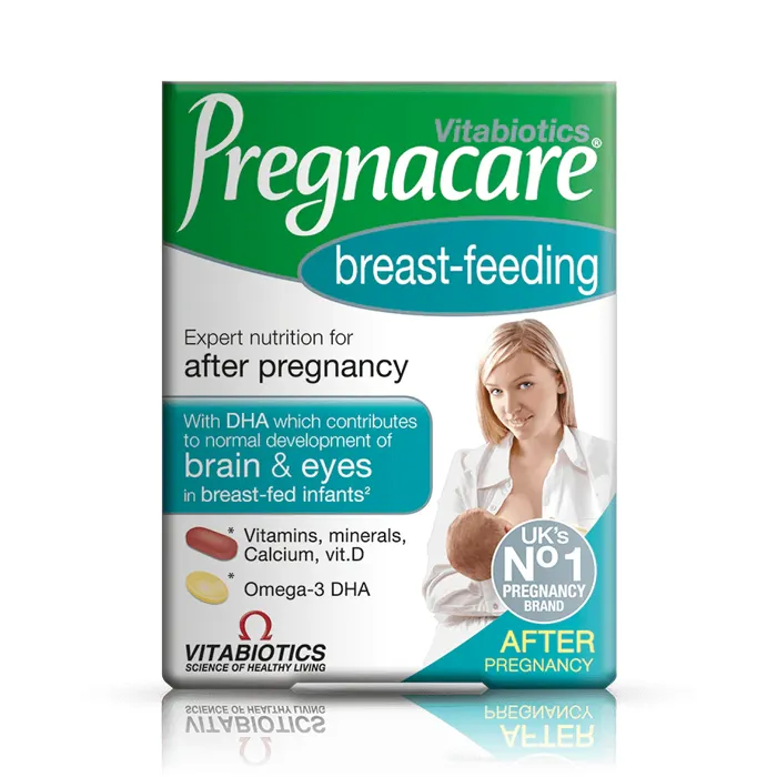 قرص مکمل شیردهی پرگناکر pregnacare Breast Feeding Vitabiotics
