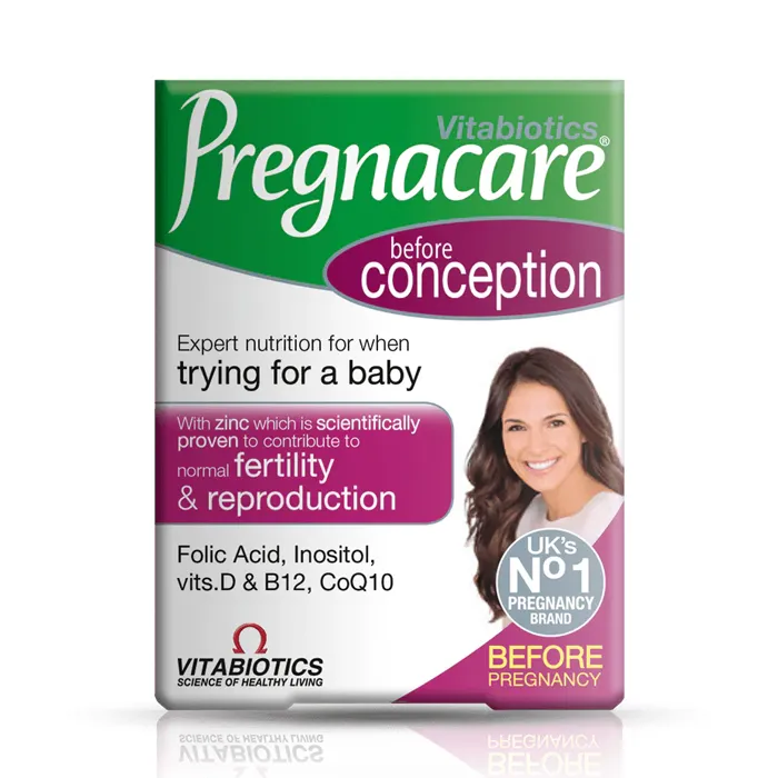 مکمل Pregnacare Conception از برند Vitabiotics