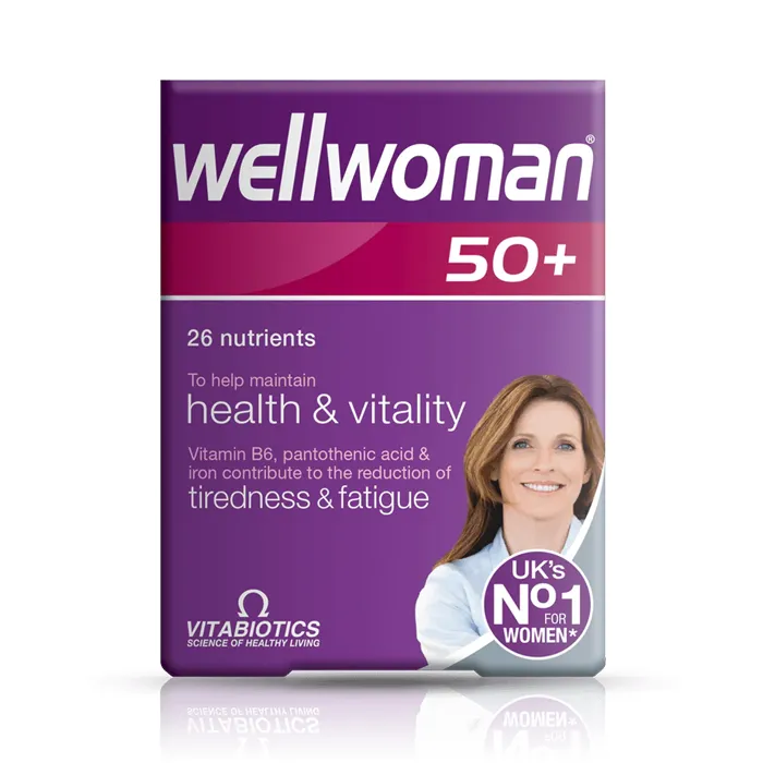 مکمل Wellwoman 50+ از برند Vitabiotics