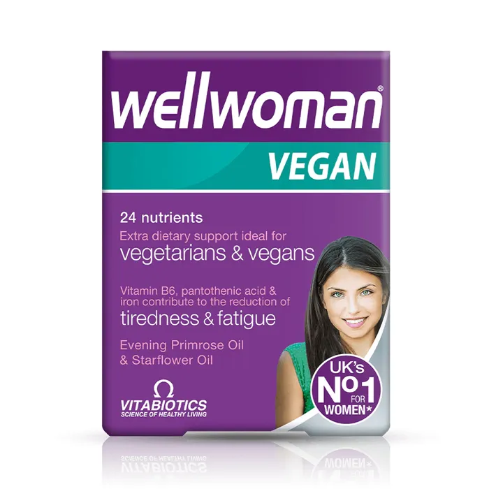 ول ومن ویتابیوتیکس مولتی ویتامین گیاهی بانوان Wellwoman Vegan Vitabiotics