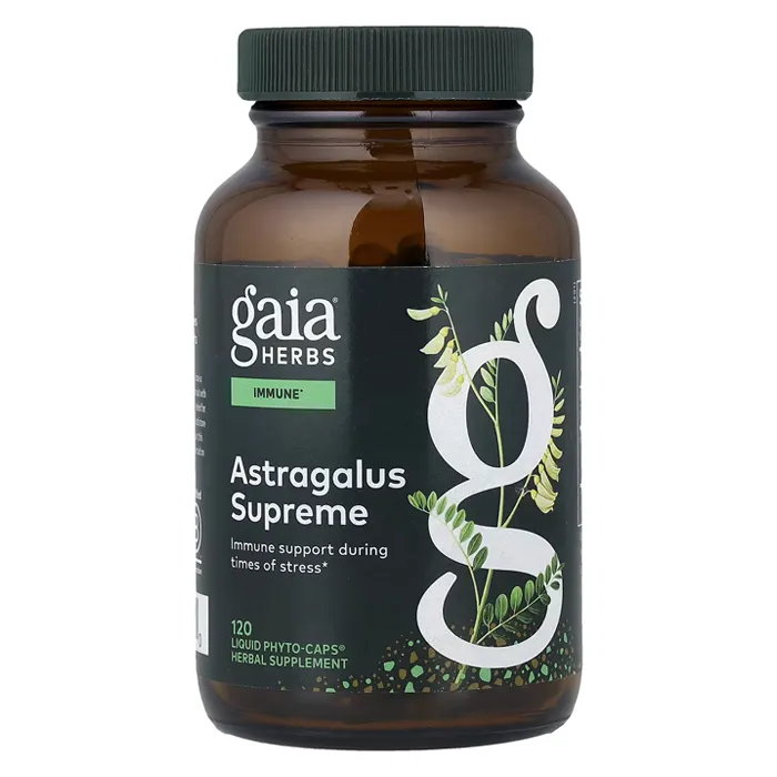 ل عصاره ریشه گون گایا هربز Astragalus Supreme Gaia Herbs