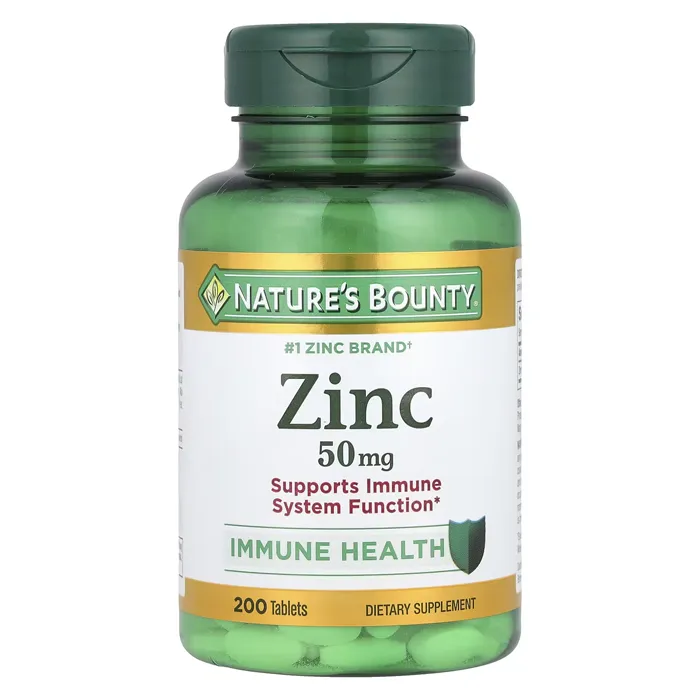 قرص زینک نیچرزبونتی اصل Zinc Nature's Bounty