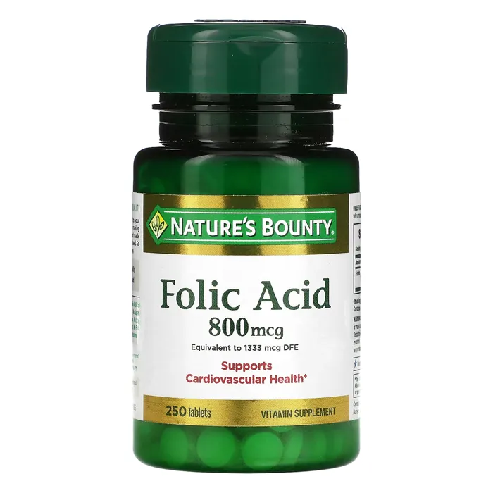 مکمل Folic Acid از برند Nature's Bounty