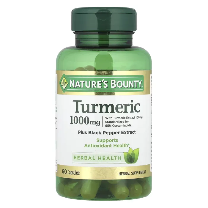 زردچوبه و فلفل سیاه نیچرزبونتیNature's Bounty