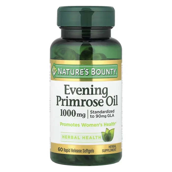 قرص روغن گل مغربی نیچرزبونتی Evening Primrose Oil Nature's Bounty