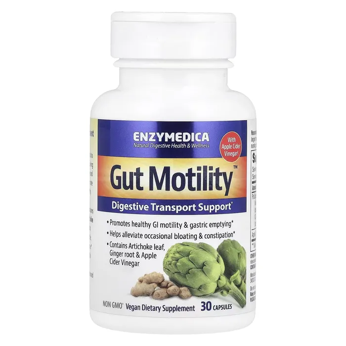مکمل موتیلیتی گات انزایم‌دیکا Gut Motility Enzymedica