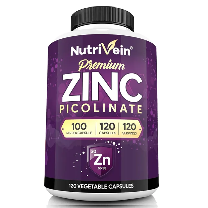زینک پیکولینات نوتری‌وین Premium Zinc Picolinate Nutrivein
