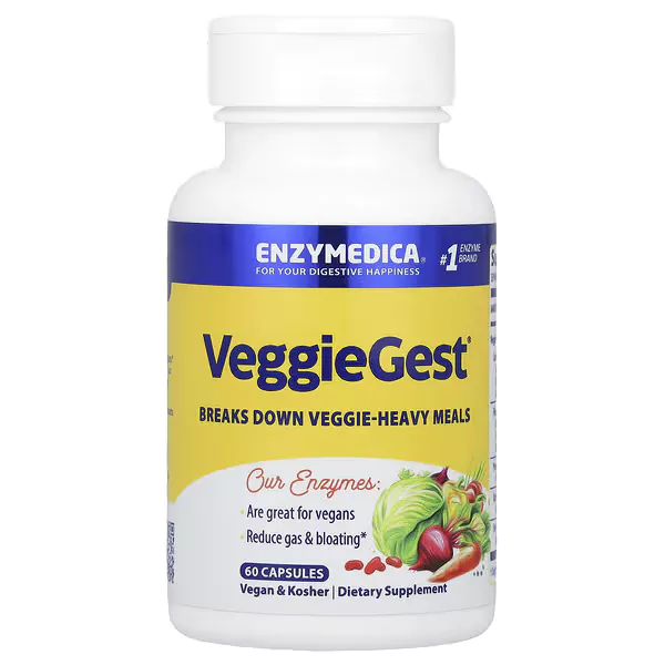 مکمل VeggieGest از برند Enzymedica