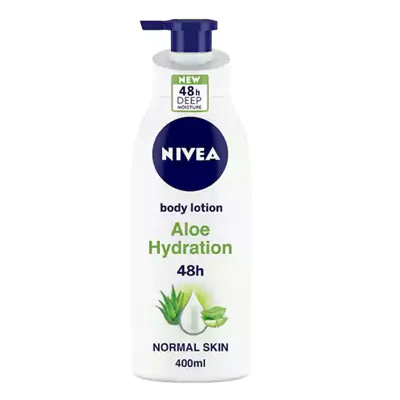 لوسیون بدن آبرسان آلوئه ورای نیوا Nivea Aloe Hydration