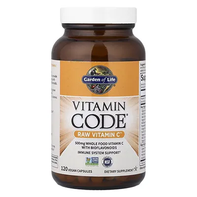 ویتامین سی ویتامین کد گاردن آف لایف Vitamin Code®, RAW Vitamin C