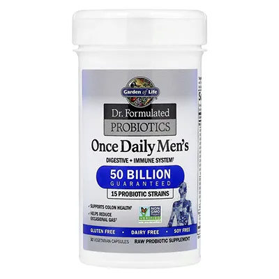 قرص پروبیوتیک مردانه گاردن آف لایف Dr. Formulated Probiotics, Once Daily Men's