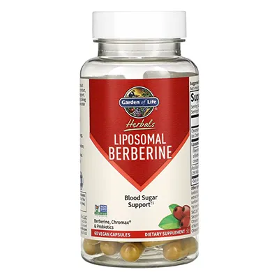 مکمل Herbals, Liposomal Berberine از برند Garden of Life