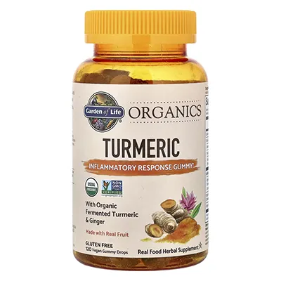 پاستیل زردچوبه گاردن آف لایف Organics Turmeric Gummies Garden of Life