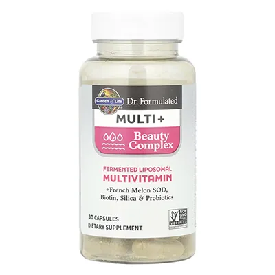 مکمل مولتی بیوتی کمپلکس دکتر فرموله شده گاردن آف لایف Dr. Formulated Multi+ Beauty Complex  Garden of Life