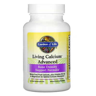 مکمل Living Calcium Advanced از برند Garden of Life