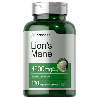 کپسول لاینزمین (Lion's Mane) هورباچ Lion's Mane 4200mg Horbaach