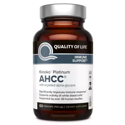 مکمل Kinoko Platinum AHCC از برند Quality of Life