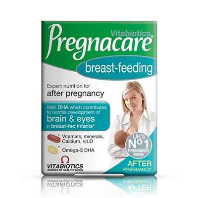 قرص مکمل شیردهی پرگناکر pregnacare Breast Feeding Vitabiotics