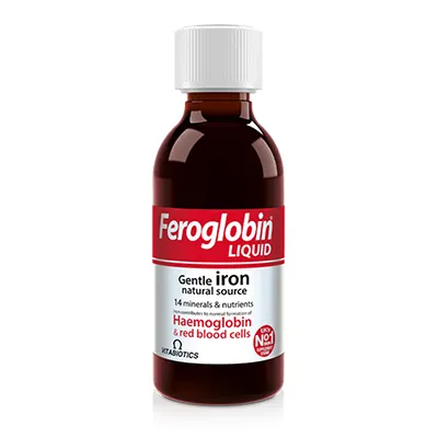 شربت فروگلوبین ویتابیوتیکس Feroglobin Liquid Vitabiotics