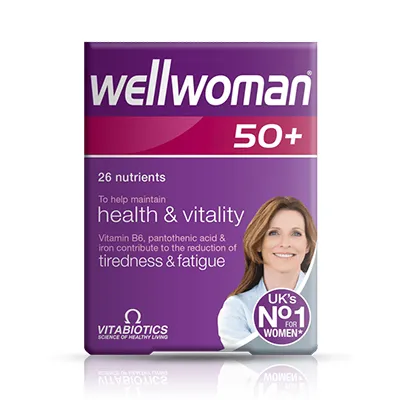 مکمل Wellwoman 50+ از برند Vitabiotics