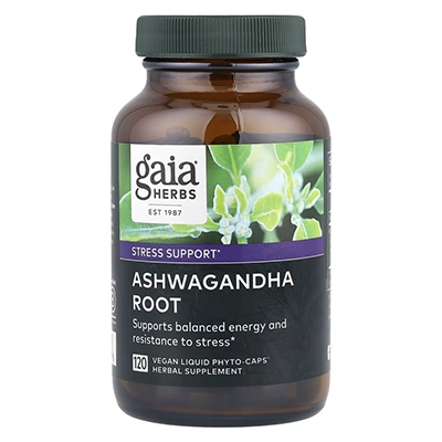 قرص آشواگاندا گایا هربز Ashwagandha Root Gaia Herbs