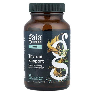 قرص مکمل تیروئیدگایا هربز Thyroid Support Gaia Herbs